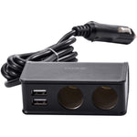 Type S Twin USB & Twin Socket Charger