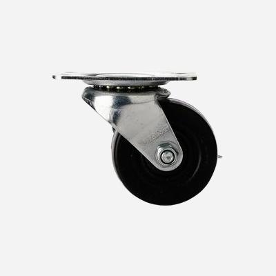 Viking Nylon Caster Fixed Type 2in. - Black