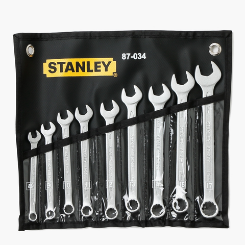 Stanley Combination Wrench Set 9Pc. 87-034 8-17mm
