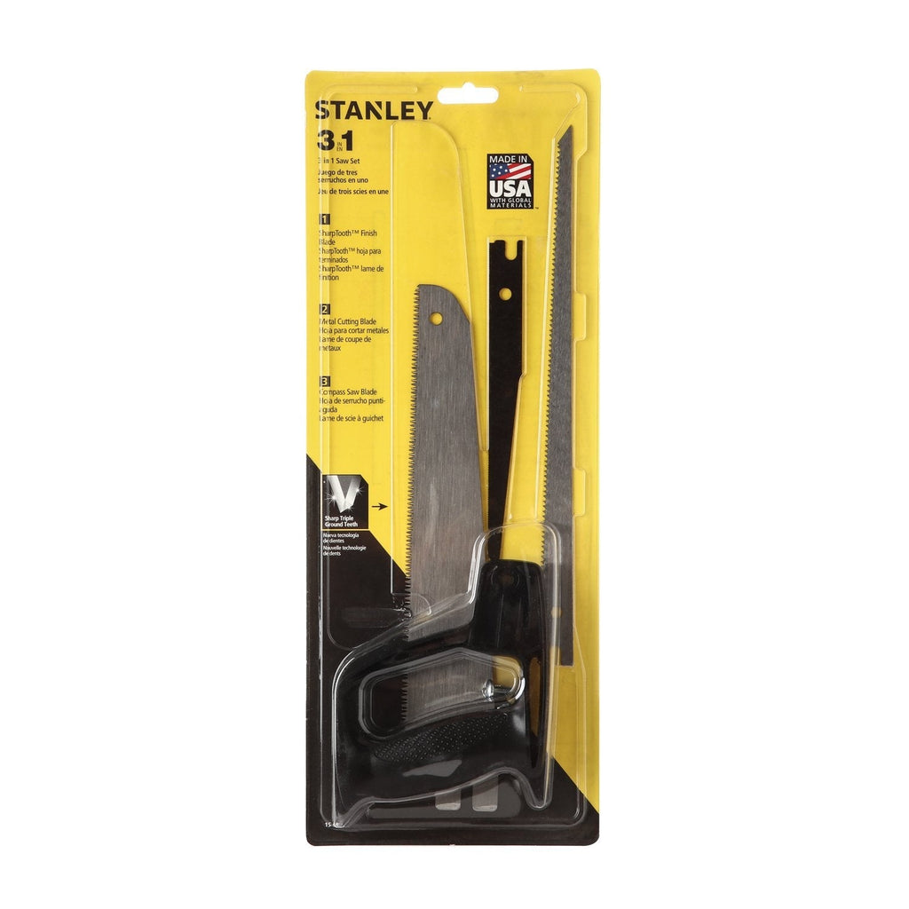 Stanley 3 Blade Nest of Saws AHPI