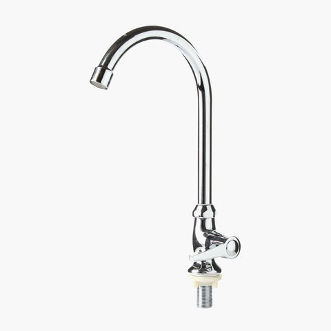 Eurostream 1-Lever Goose Neck Swing Handle Kitchen Faucet YJ6062A1 - Chrome