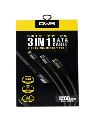 Dub 3n1 Charging Cable