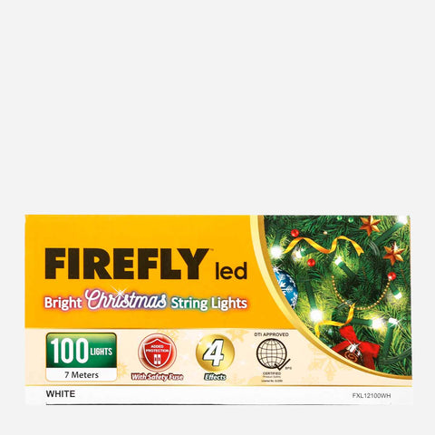 Firefly Warm White Christmas Lights 7m