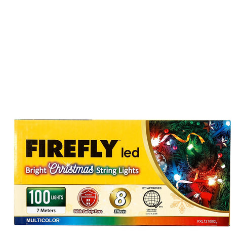 Firefly Multicolor Christmas Lights 7m