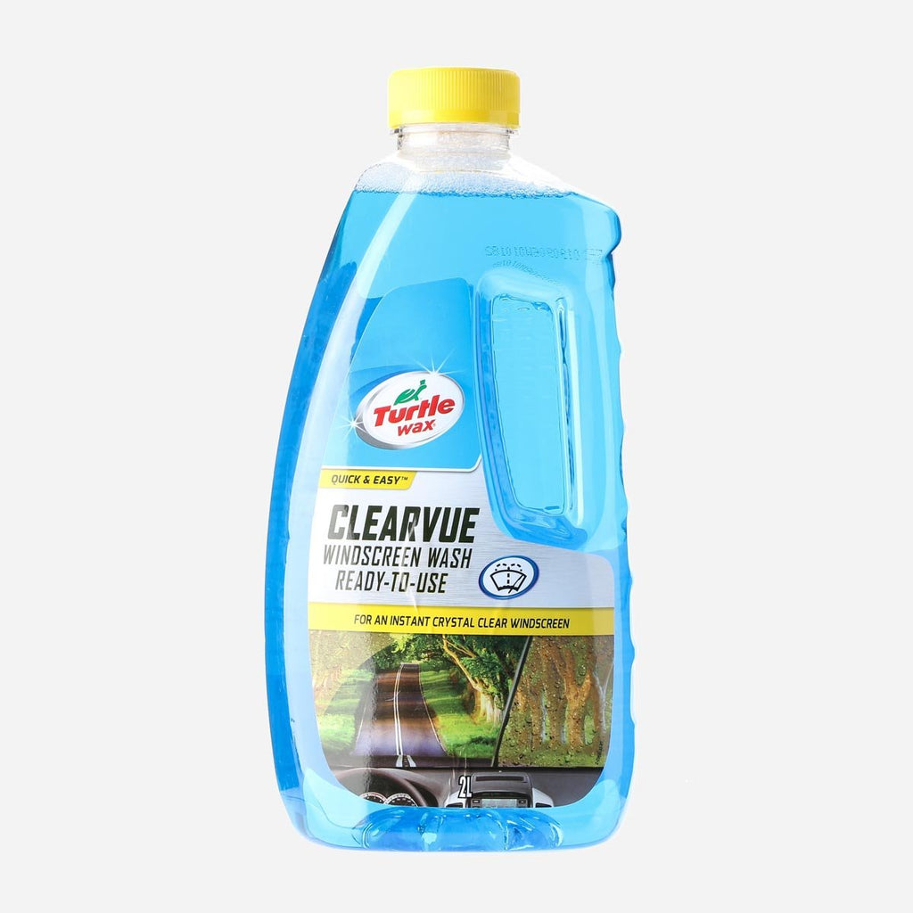 Turtle Wax Clearvue Car Glass Windowscreen Cleaner Spray Smear Free 500 ml