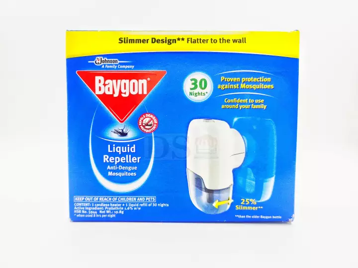 Baygon Liquid Mosquito Repeller Starter Pack