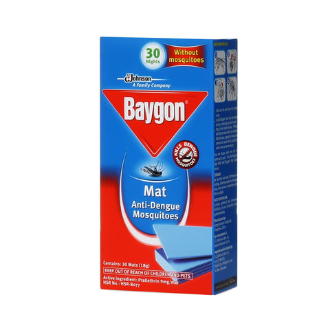 Baygon Mat Anti-Dengue Mosquito Refill