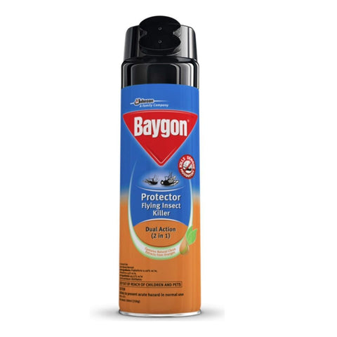 Baygon Protector Flying Insect Killer 500ml (Orange Scent)