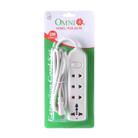 Omni 4-Gang Extension Cord with Switch WER-103