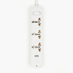 Omni 3-Gang Travel Surge Protector/Extension Cord