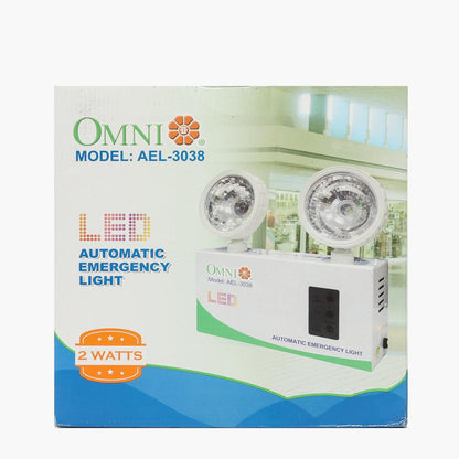 Omni LED Automatic Rechargeable Emergency Light AEL-3038