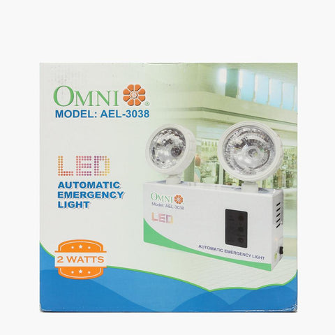 Omni LED Automatic Rechargeable Emergency Light AEL 3038 AHPI