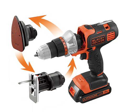 Black & Decker MULTIEVO EVO185B1-B1 – AHPI