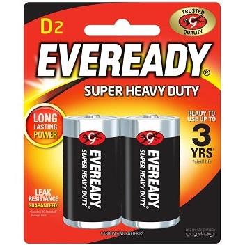 Eveready D Battery (2s)