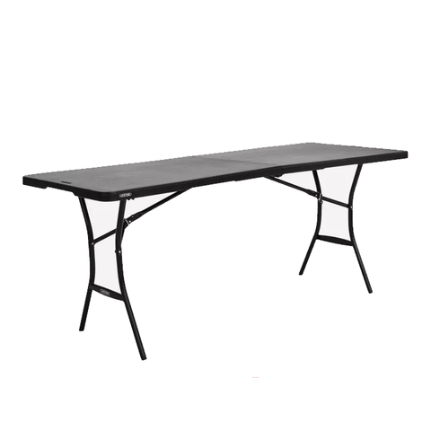 Lifetime 6FT Fold-in-Half Table (Black)