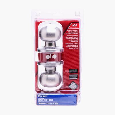 ACE Stainless Steel Bed & Bath Lockset