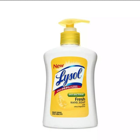Lysol Anti-bacterial Hand Soap 225ml (Fresh)
