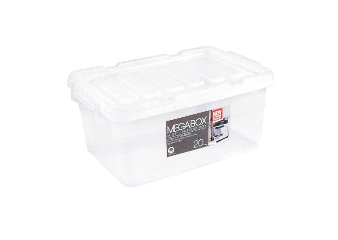 Megabox 20L Transparent Storage Box