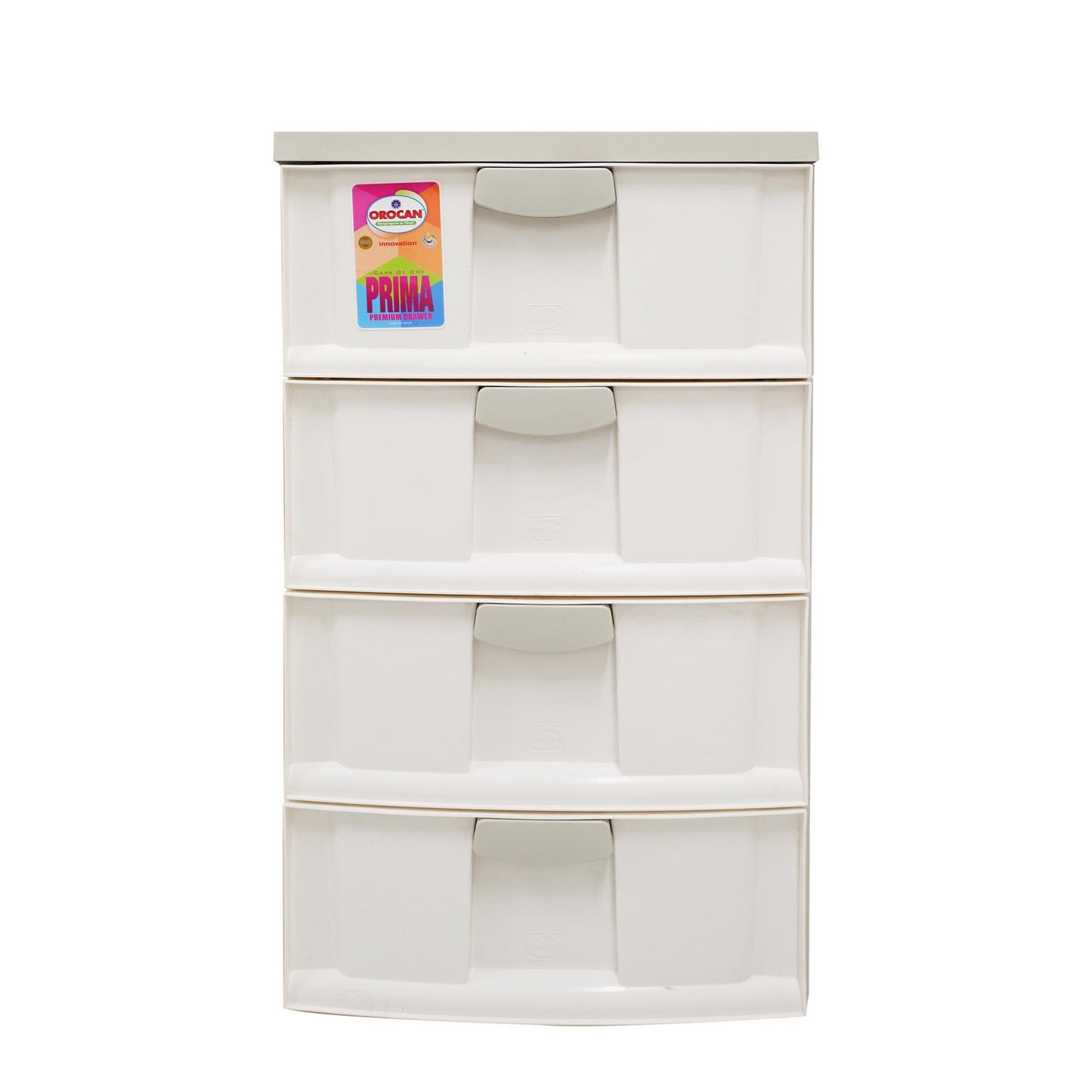 Orocan Prima 4-Layer Drawer (White)