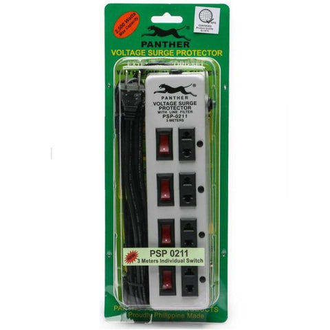 Panther Surge Protector with Indicator Switch (3 meters)