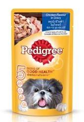 Pedigree Dog Food Chicken & Liver 130g Pouch