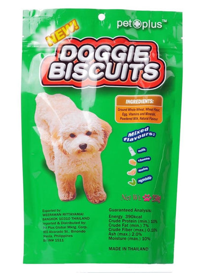 Pet Plus Dog Biscuit Round 250g