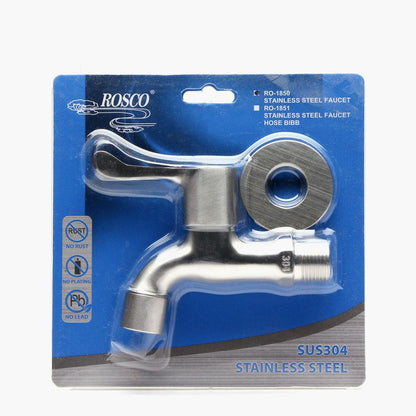 Rosco RO-1850 Stainless Steel Faucet Hose Bib
