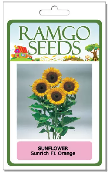 Ramgo Seeds Sunflower Sunrich Orange