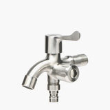 Rosco Stainless Steel Valve Faucet w/Hose Connector