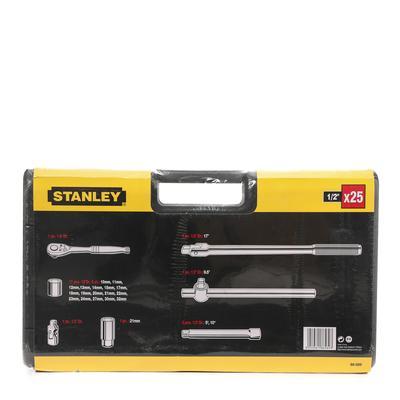 Stanley 25-Pc Socket Wrench Set