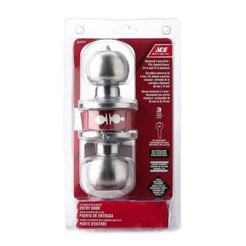 ACE Stainless Steel Round Door Lockset
