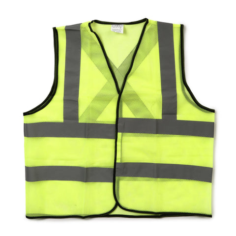Super Tuff Reflective High Visibility Safety Vest in Neon Green