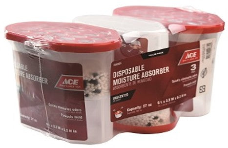 ACE 3-Pack Moisture Absorbers 800ml (Unscented)