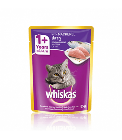 Whiskas Mackerel 85g Pouch