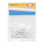 Miller PVC Coated Cup Hook 3/4"- White