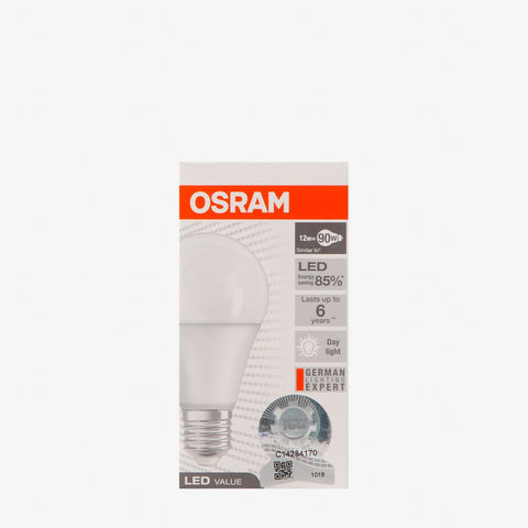Osram LED Value Bulb 12W Daylight
