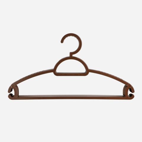 Homestyle 12-Piece Slim Hanger Set – Brown