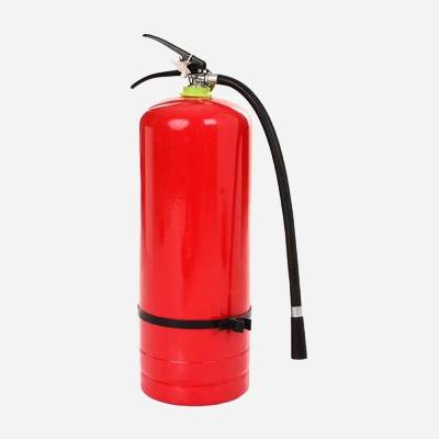 Red fire extinguisher outlet