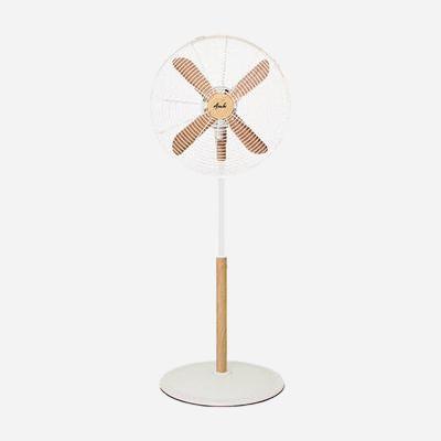 Asahi Wood Stand Fan 16in. XF6077 -  White