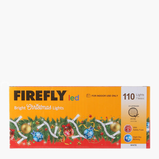 Firefly LED Bright Blinking Christmas Blinking Lights 110LED 7m