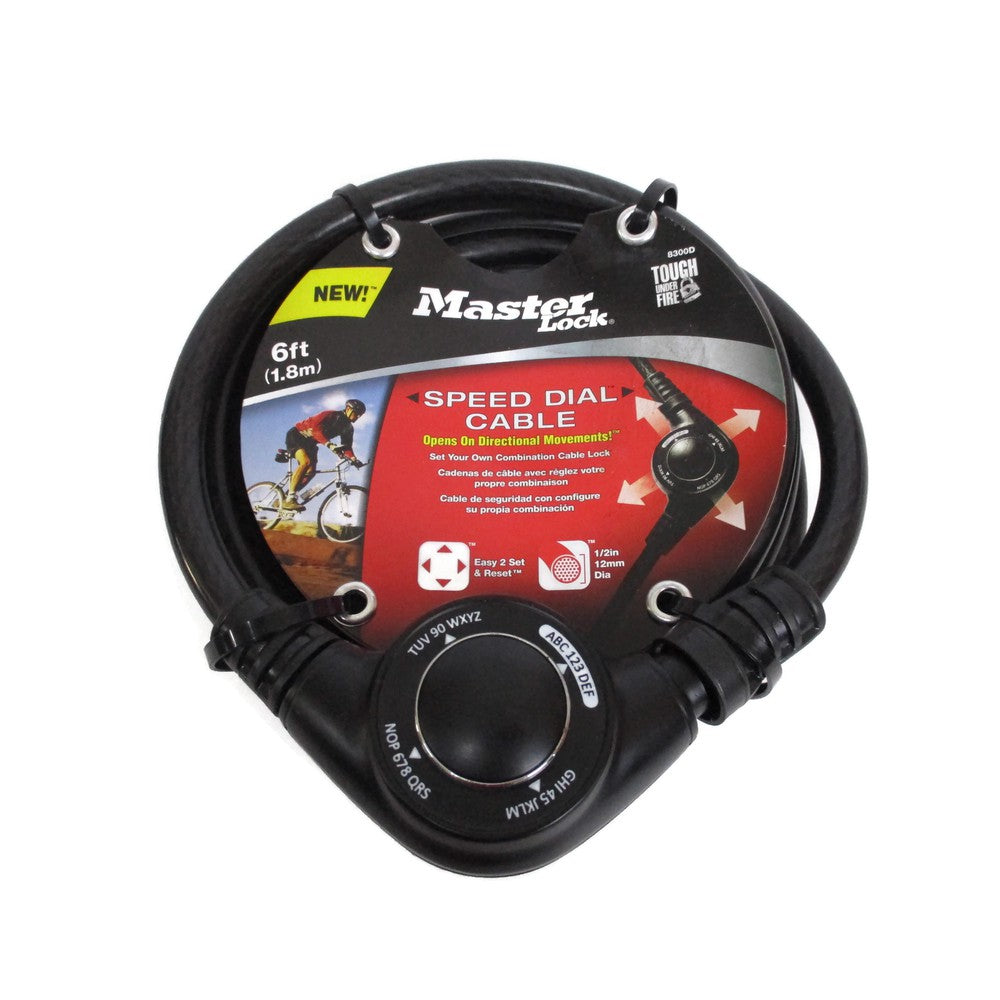 Master Lock Cable Lock 12MM – AHPI