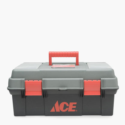ACE Plastic Tool Box 16in. - Gray