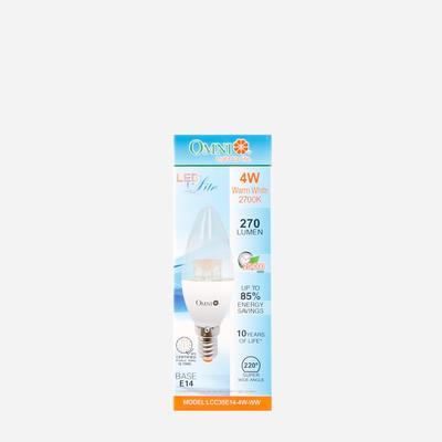 Omni LED Lite Candle Bulb 4W Warm White