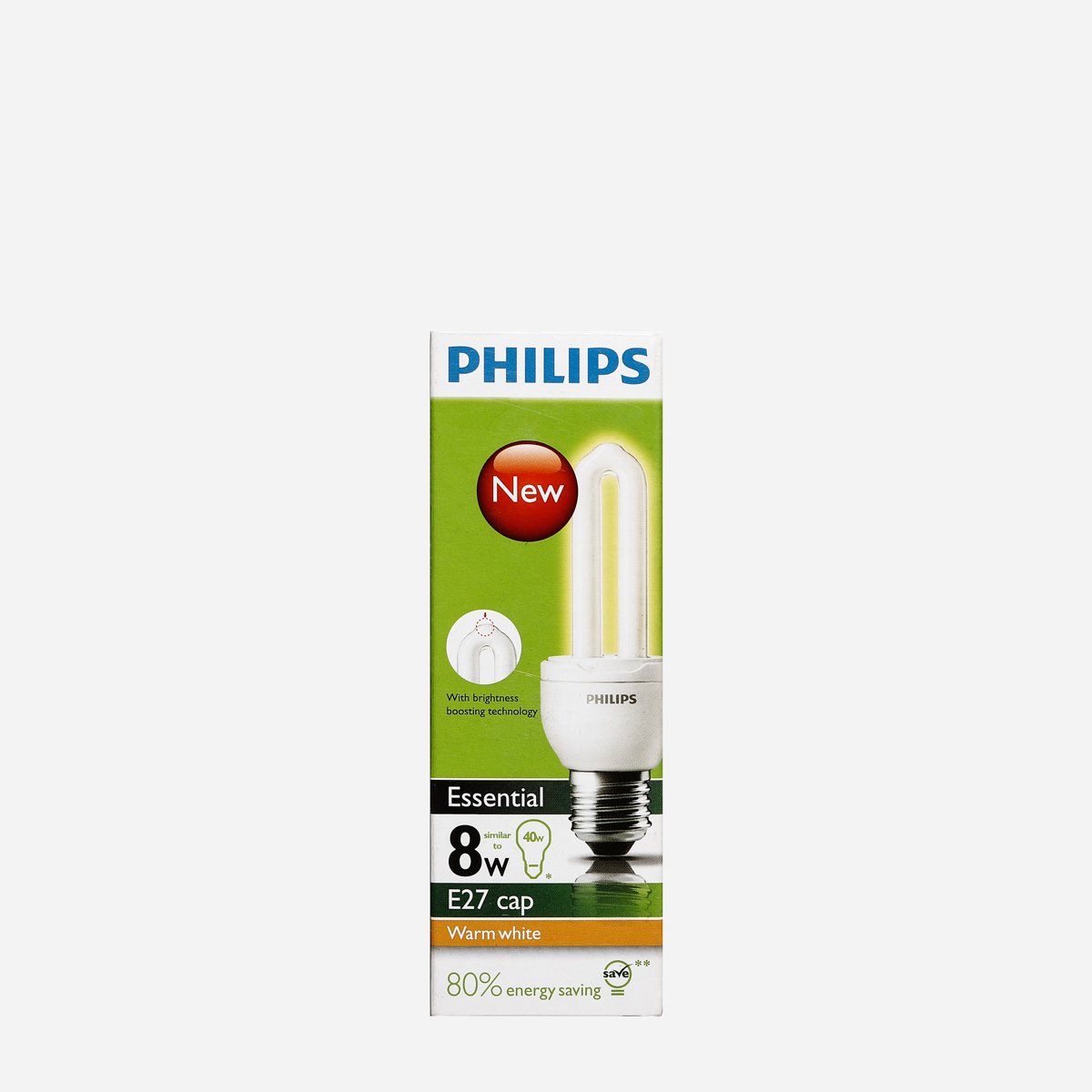 Philips Essential LED Light Bulb 8W - Warm White