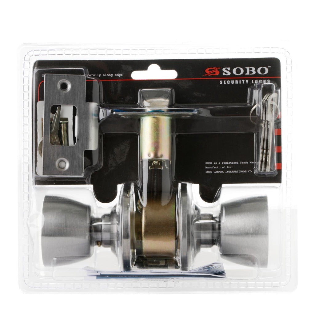 SOBO Stainless Steel Door Knob Set 588SS