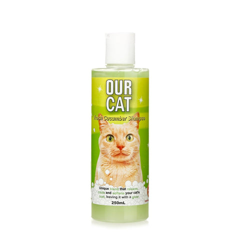 Our Cat Fresh Cucumber Soap-Free Shampoo 250ml