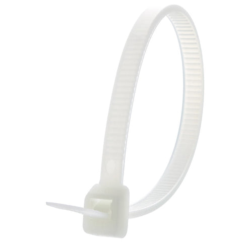 KL & Ling 50-Pc 8" Cable Tie (Natural Color)