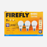 Firefly Basic 3-Pack LED Daylight 9W