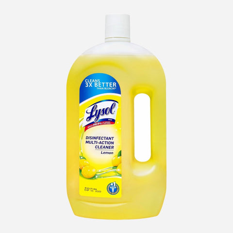 Lysol Multi-Action Lemon Cleaner 900ml