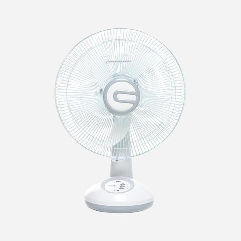 Omni Rechargeable Desk Fan 14in. with LED Light AHPI